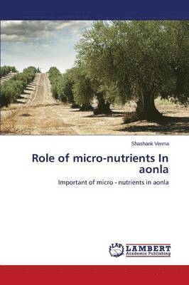 Role of micro-nutrients In aonla 1