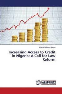 bokomslag Increasing Access to Credit in Nigeria