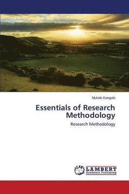 bokomslag Essentials of Research Methodology