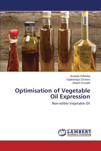 bokomslag Optimisation of Vegetable Oil Expression