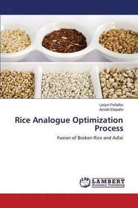 bokomslag Rice Analogue Optimization Process