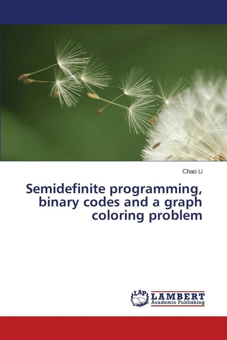 Semidefinite programming, binary codes and a graph coloring problem 1
