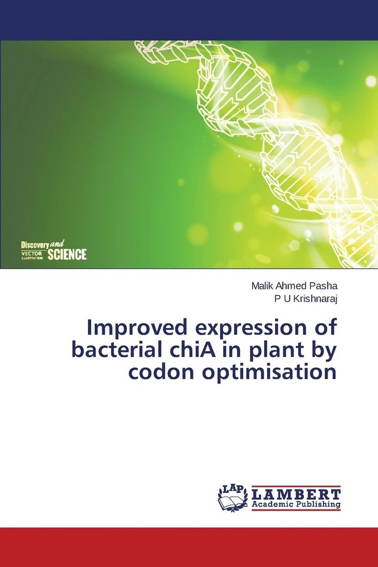 Improved expression of bacterial chiA in plant by codon optimisation 1