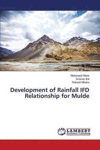 bokomslag Development of Rainfall IFD Relationship for Mulde