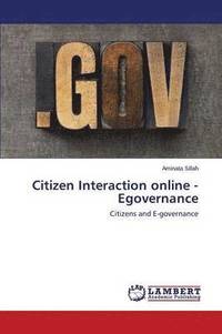 bokomslag Citizen Interaction online - Egovernance