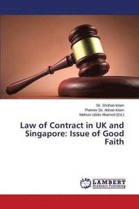 bokomslag Law of Contract in UK and Singapore