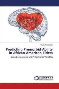 bokomslag Predicting Premorbid Ability in African American Elders