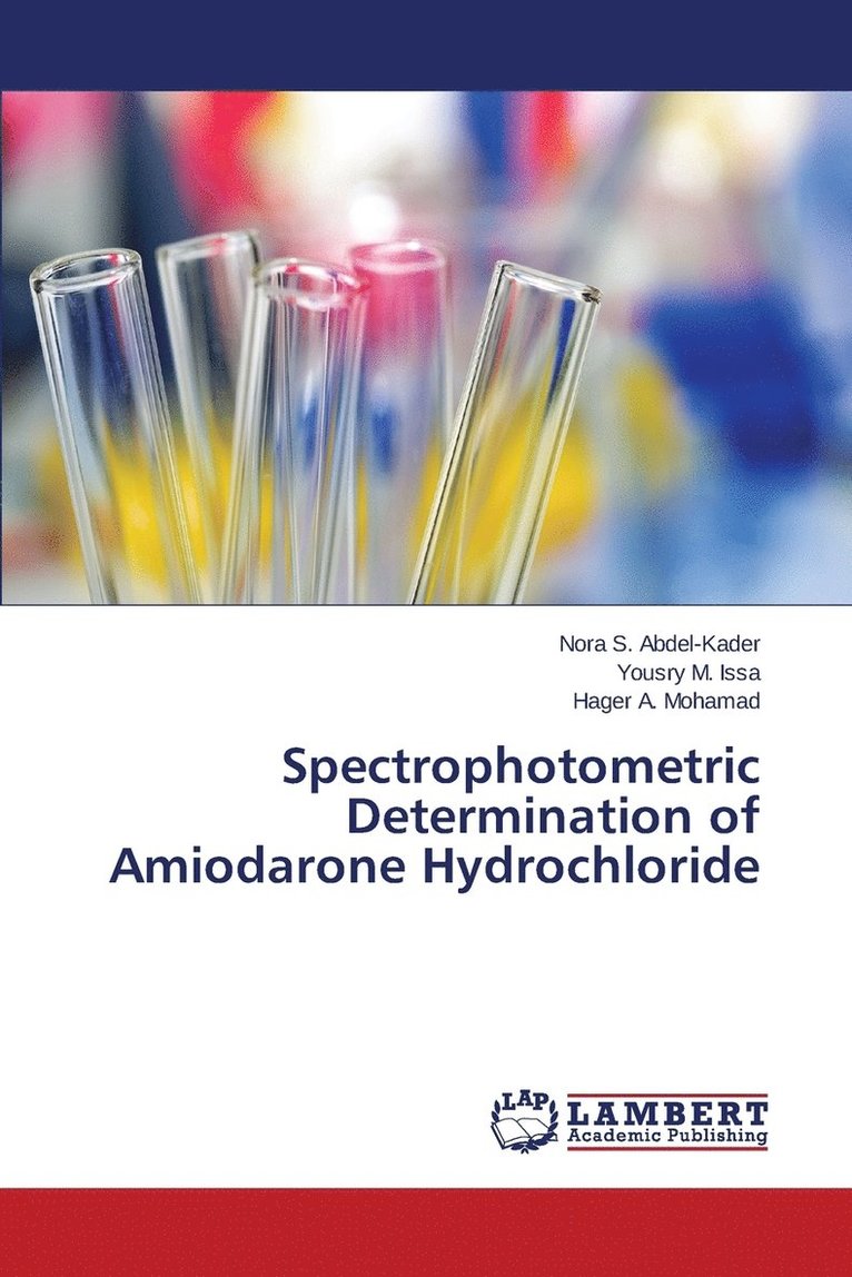 Spectrophotometric Determination of Amiodarone Hydrochloride 1