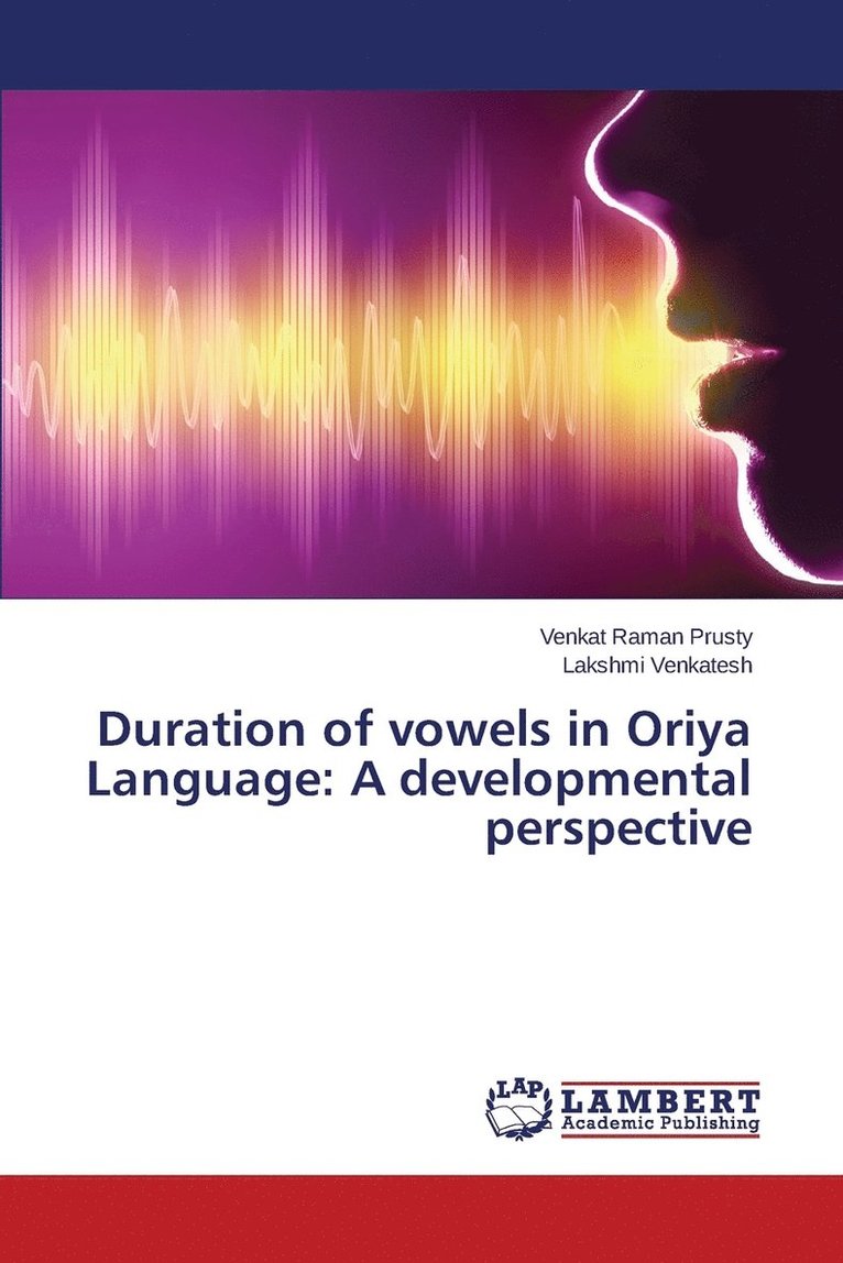 Duration of vowels in Oriya Language 1