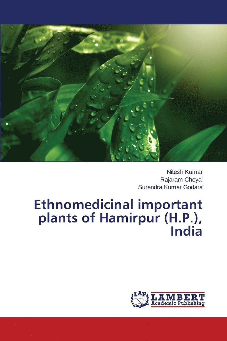 Ethnomedicinal important plants of Hamirpur (H.P.), India 1
