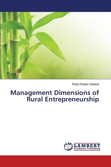 bokomslag Management Dimensions of Rural Entrepreneurship