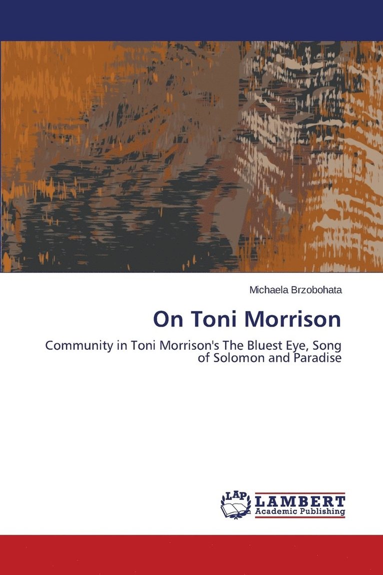 On Toni Morrison 1