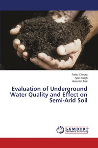 bokomslag Evaluation of Underground Water Quality and Effect on Semi-Arid Soil