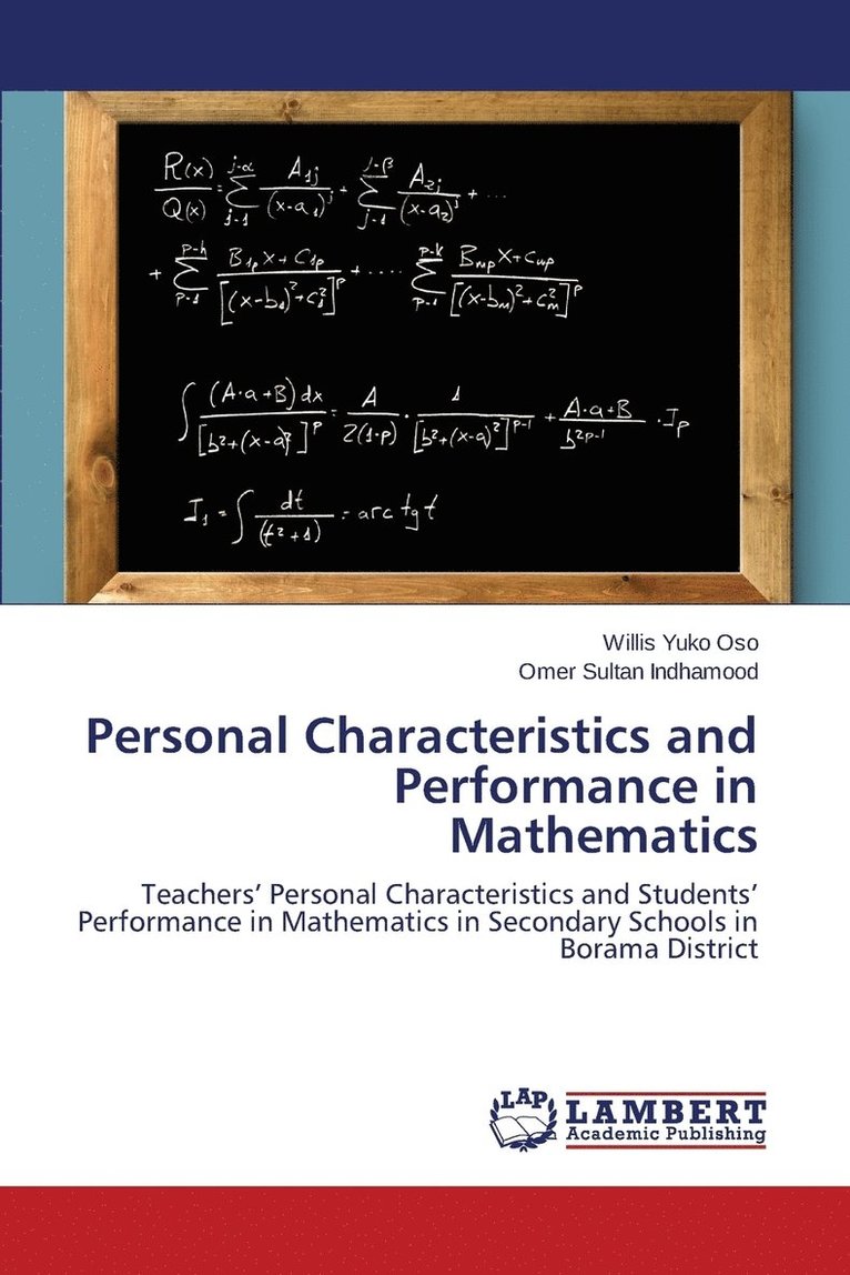 Personal Characteristics and Performance in Mathematics 1