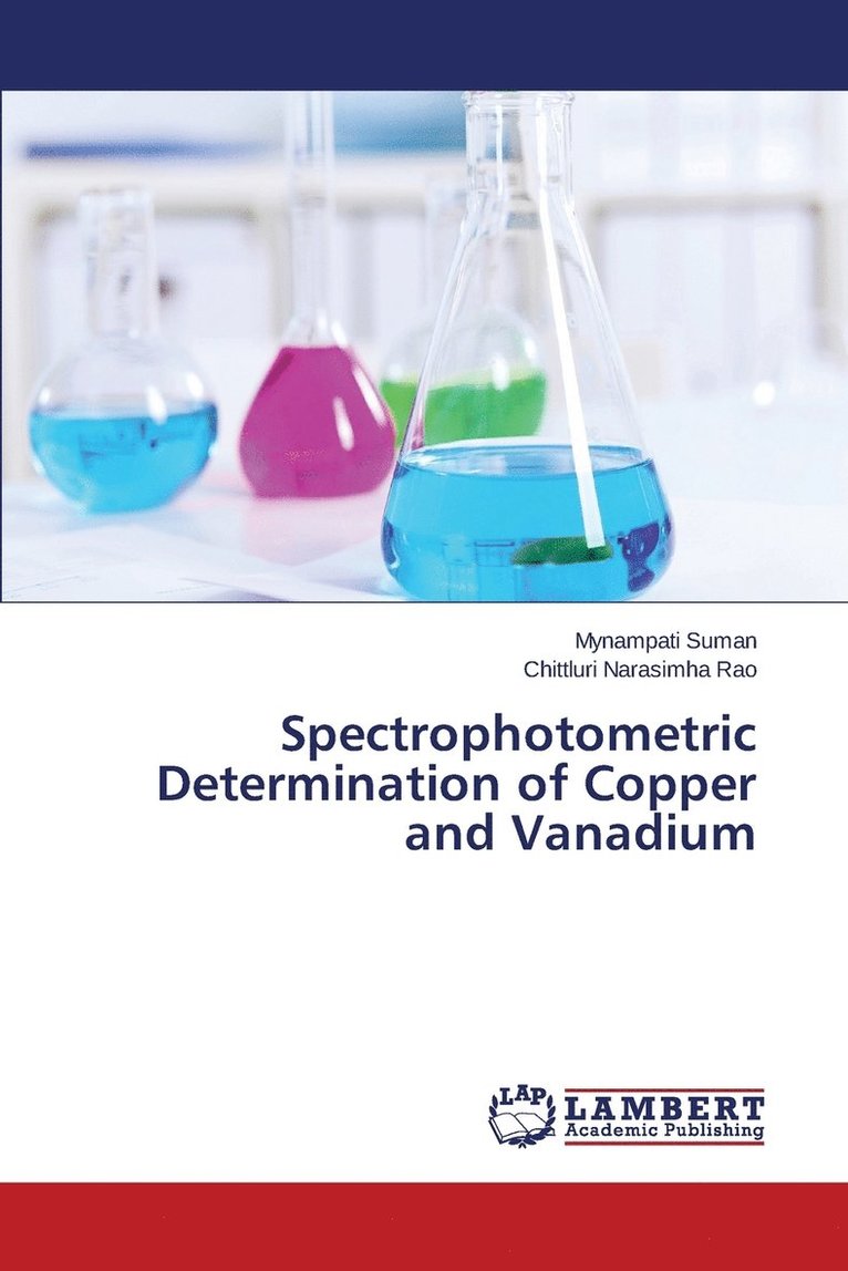 Spectrophotometric Determination of Copper and Vanadium 1