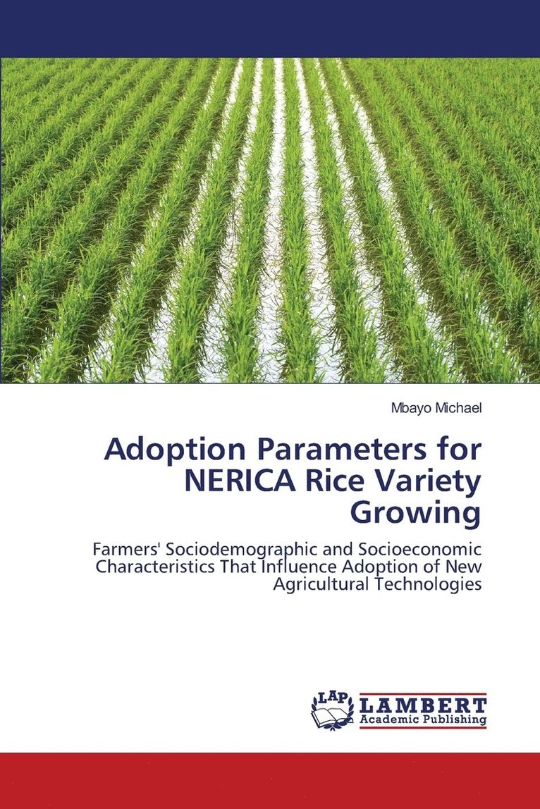 Adoption Parameters for NERICA Rice Variety Growing 1