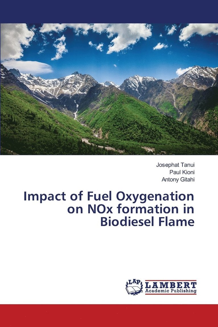Impact of Fuel Oxygenation on NOx formation in Biodiesel Flame 1