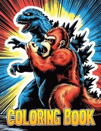 bokomslag Godzilla vs King Kong Coloring book