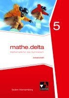 bokomslag mathe.delta 5 Arbeitsheft Baden-Württemberg