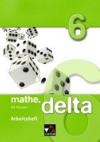 bokomslag mathe.delta 6  Arbeitsheft Hessen (G9)