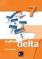 bokomslag mathe.delta 7 Arbeitsheft Hessen (G9)