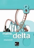 bokomslag mathe.delta 8  Arbeitsheft Hessen (G9)