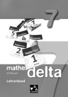 bokomslag mathe.delta 7 Lehrerband Hessen (G9)