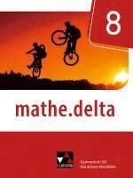 bokomslag mathe.delta 8 Nordrhein-Westfalen