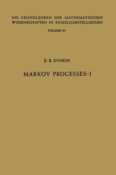bokomslag Markov Processes