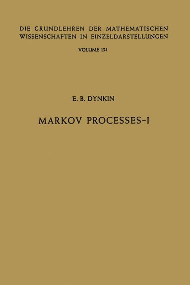 bokomslag Markov Processes
