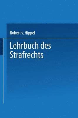 Lehrbuch des Strafrechts 1