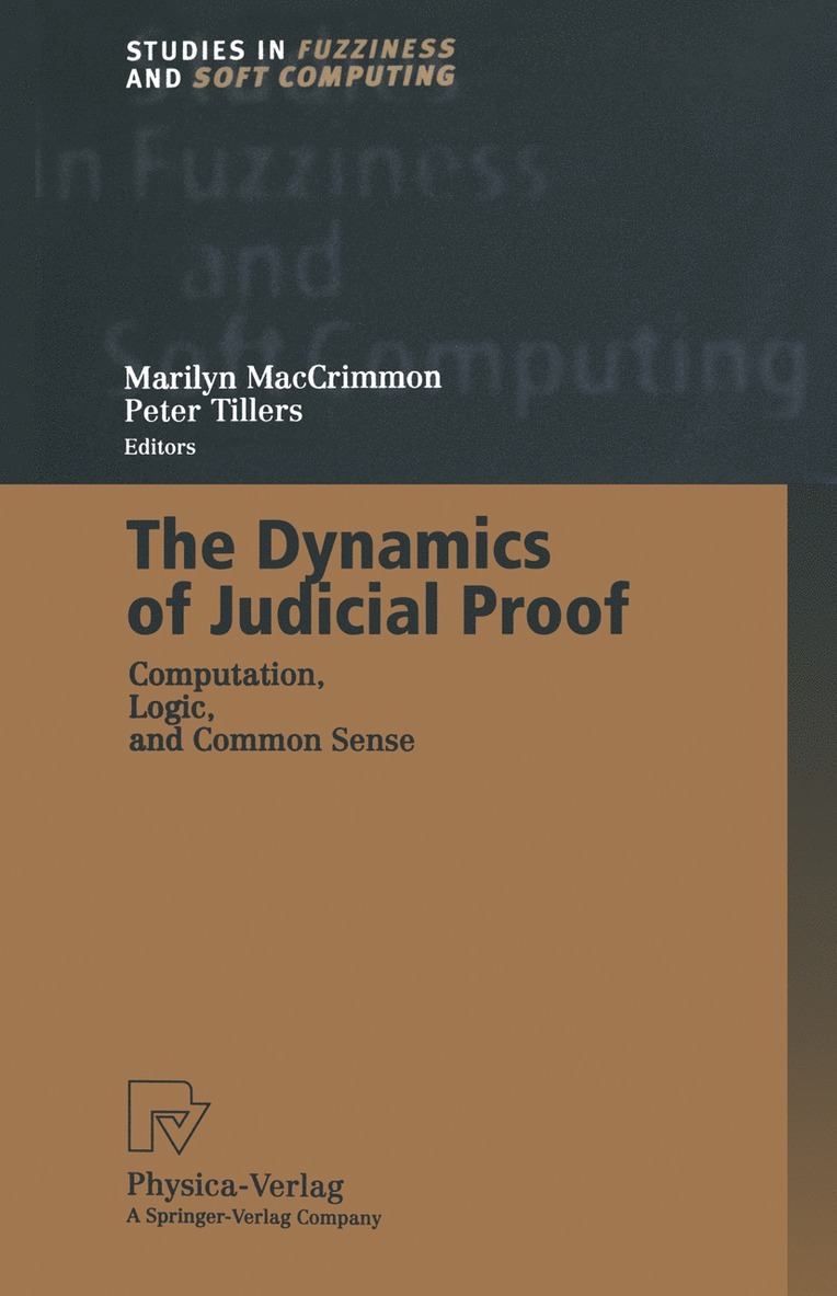 Marilyn MacCrimmon, Peter Tillers, Marilyn Maccrimmon - Dynamics of Judicial Proof, Häftad