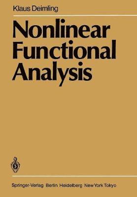 bokomslag Nonlinear Functional Analysis