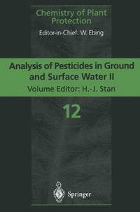 bokomslag Analysis of Pesticides in Ground and Surface Water II