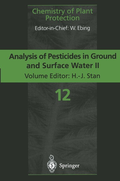 H.J. Stan - Analysis of Pesticides in Ground and Surface Water II, Häftad