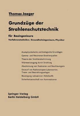 bokomslag Grundzge der Strahlenschutztechnik