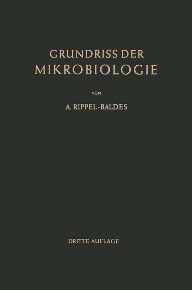 bokomslag Grundriss der Mikrobiologie