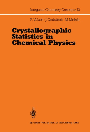 bokomslag Crystallographic Statistics in Chemical Physics