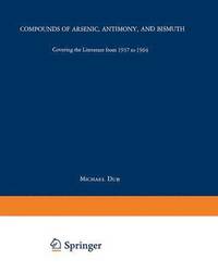 bokomslag Compounds of Arsenic, Antimony, and Bismuth