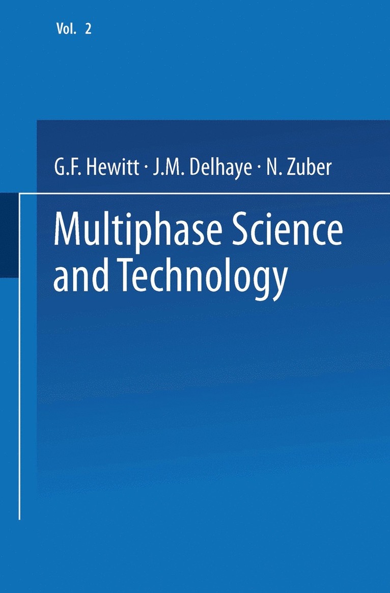 Multiphase Science and Technology 1