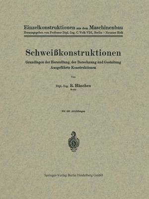 bokomslag Schweikonstruktionen