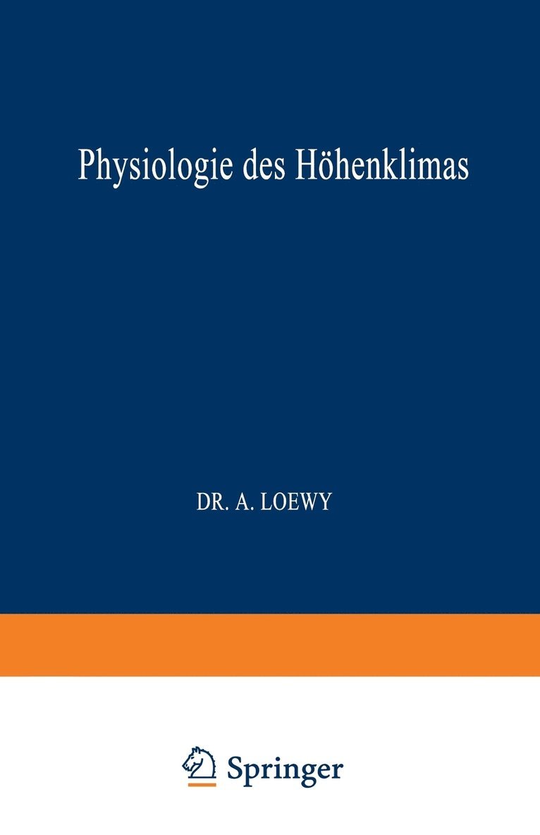 Physiologie des Hhenklimas 1