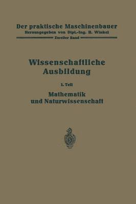 bokomslag Die wissenschaftliche Ausbildung