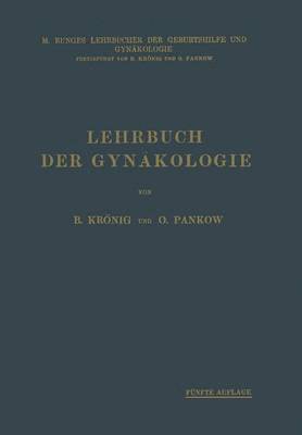 bokomslag Lehrbuch der Gynkologie