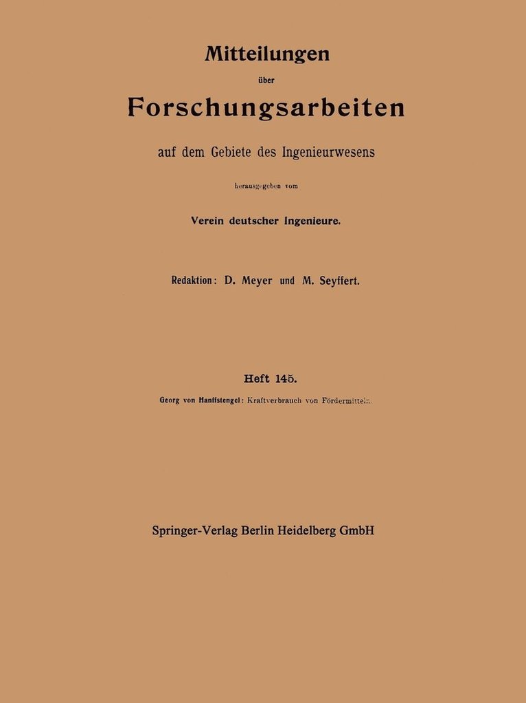 Georg von Hanffstengel, Georg Von Hanffstengel - Kraftverbrauch von Fördermitteln, Häftad