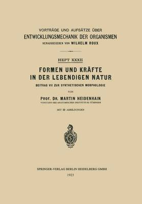 bokomslag Formen und Krfte in der Lebendigen Natur