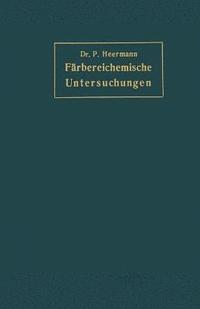 bokomslag Färbereichemische Untersuchungen