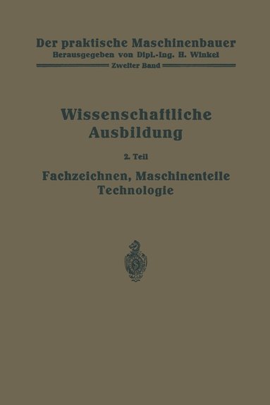 bokomslag Die wissenschaftliche Ausbildung