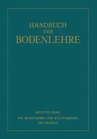 bokomslag Die Massnahmen ?ur Kultivierung des Bodens