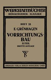 bokomslag Der Vorrichtungsbau